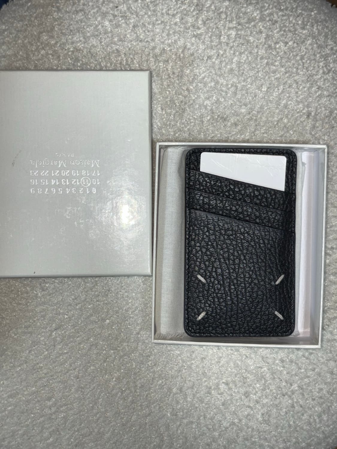 메종 마르지엘라 버티컬 스티치 카드 홀더 (이번주만 15만 판매) 상품이미지3