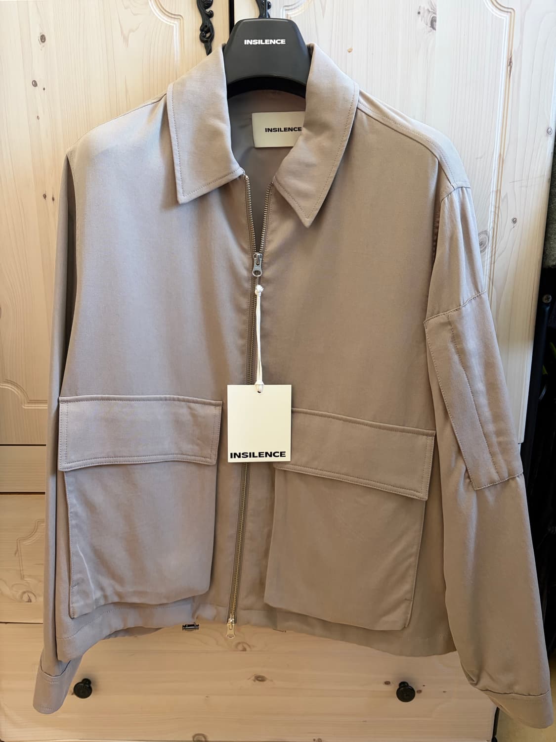 인사일런스 드레이프 플라이트 블루종 상품이미지1