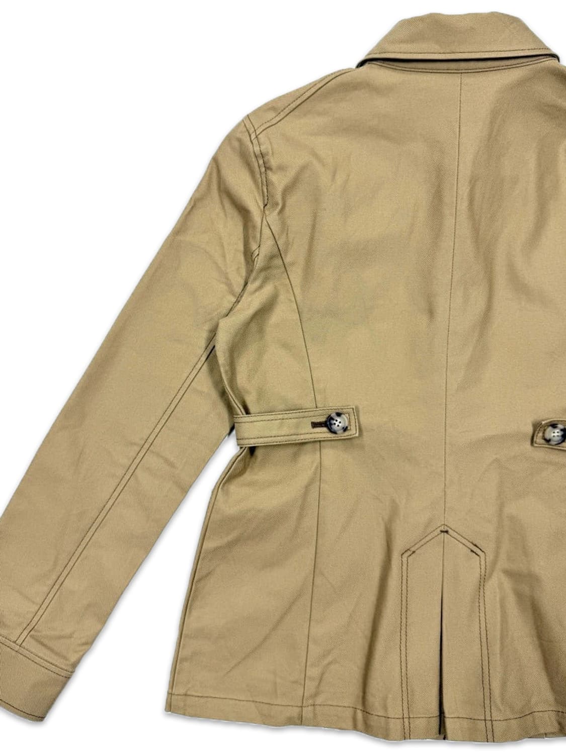 빈티지 hushush 브라운 베이지 포켓 싱글 자켓 상품이미지4