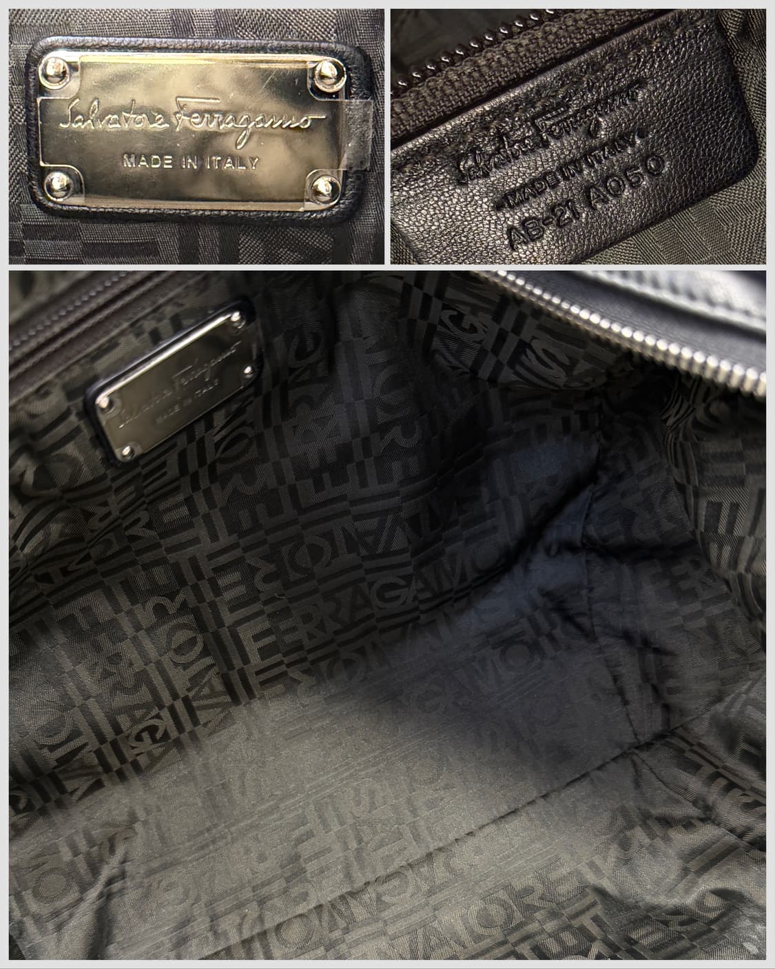 페라가모 간치니 락 소프트 카프스킨 숄더백 상품이미지10