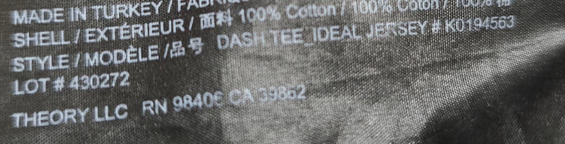 띠어리 프린팅 반팔 2장(실측확인) 상품이미지6