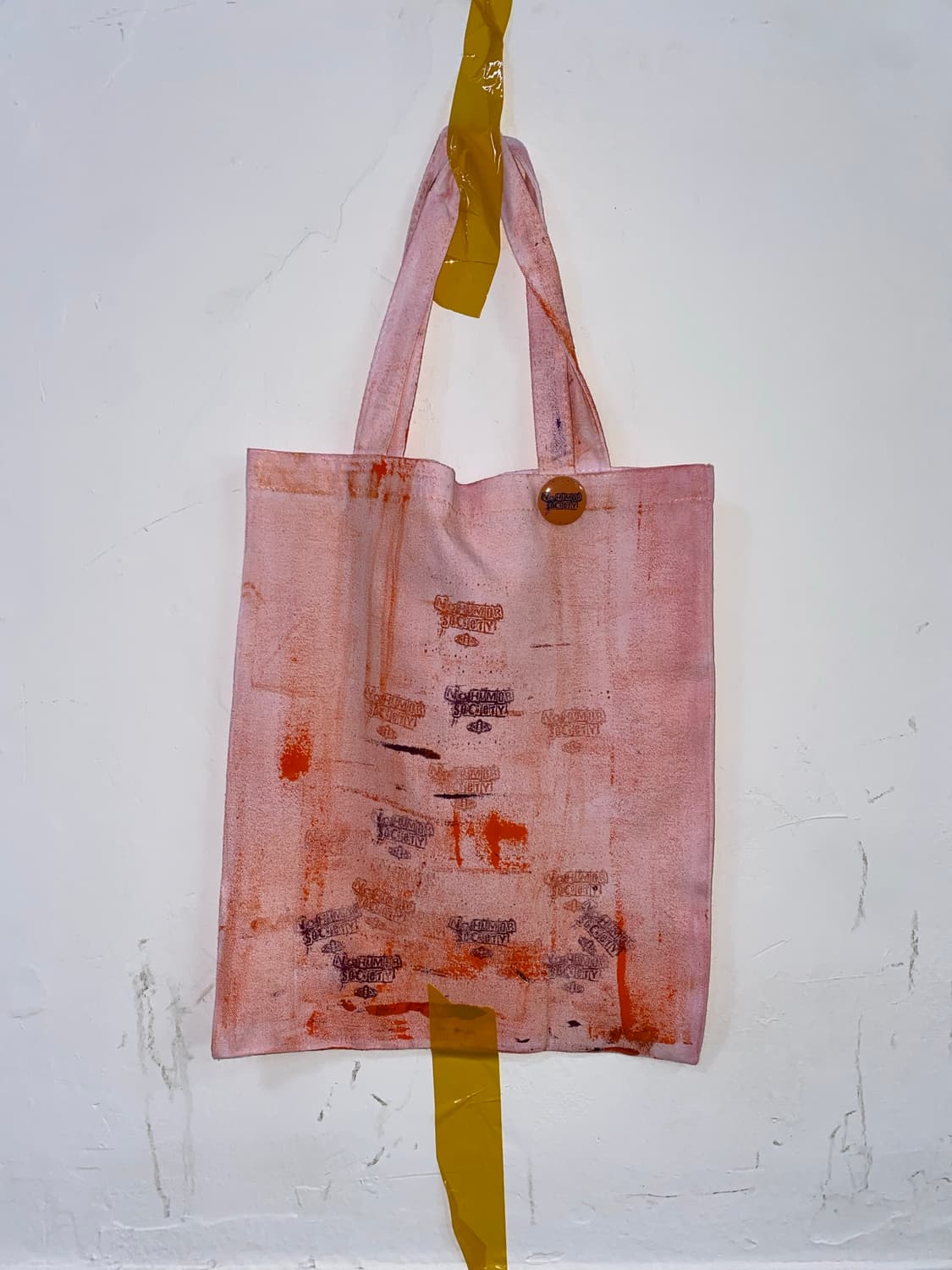 NoHumorSociety one of a kind eco bag(주황) 상품이미지1
