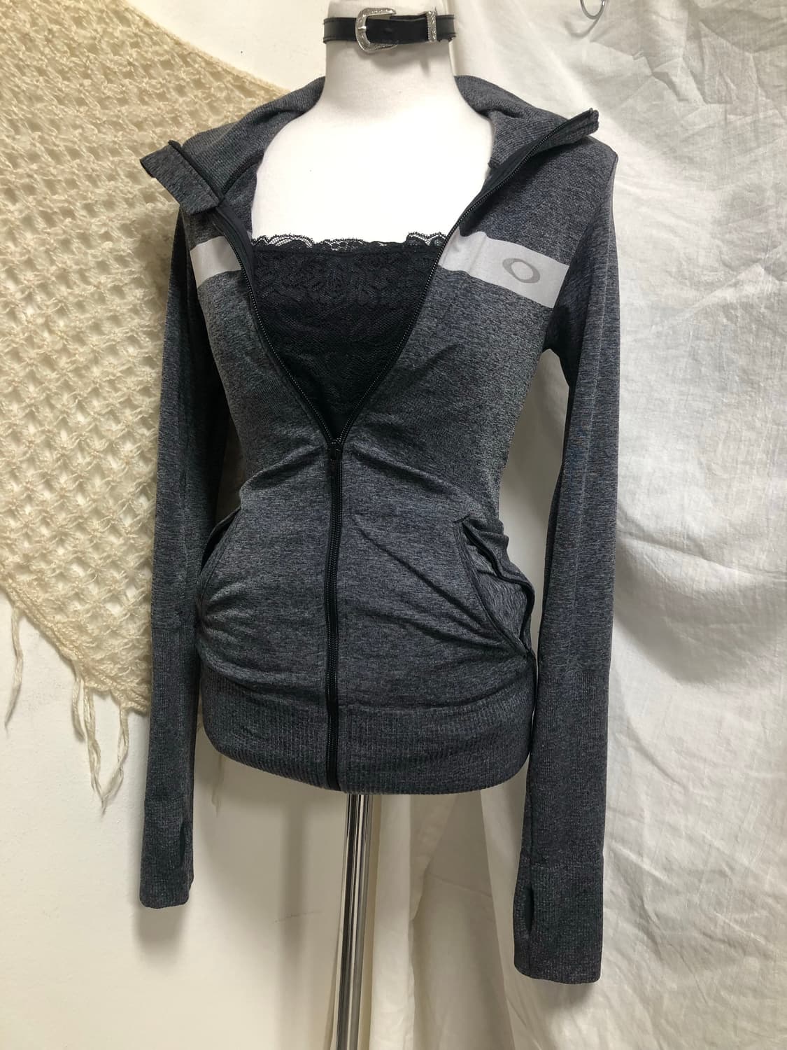 정품.Oakley 오클리 딱붙 워머 집업(44-55추천) 상품이미지4