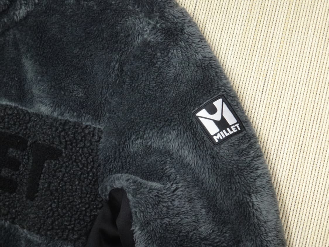 (100) 밀레 MILLET 남성용 빅로고 플리스 자켓 상품이미지5