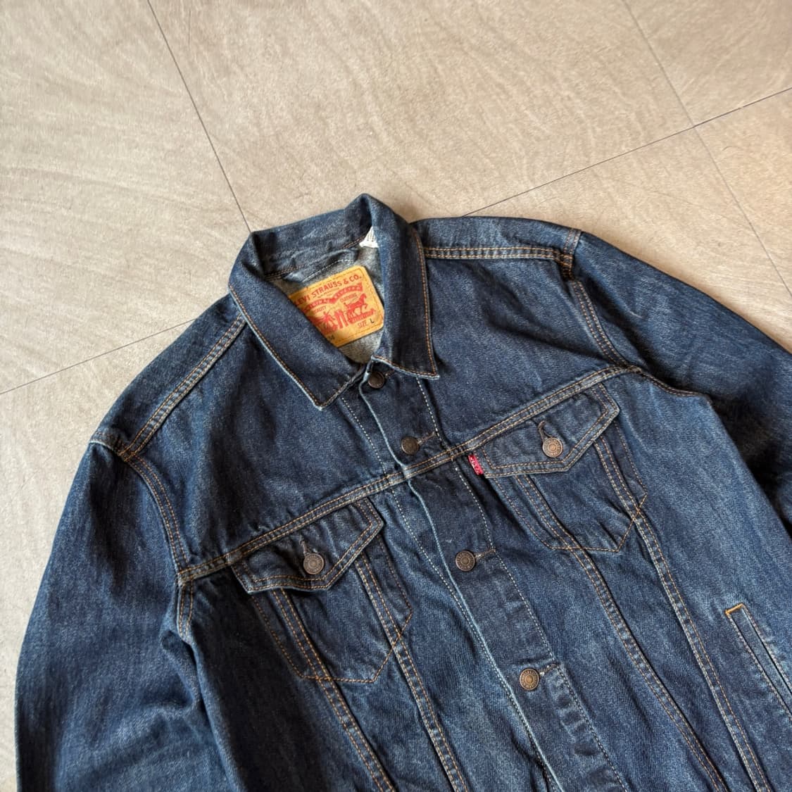 리바이스 정품 72334 인디고 데님 청 자켓 상품이미지2