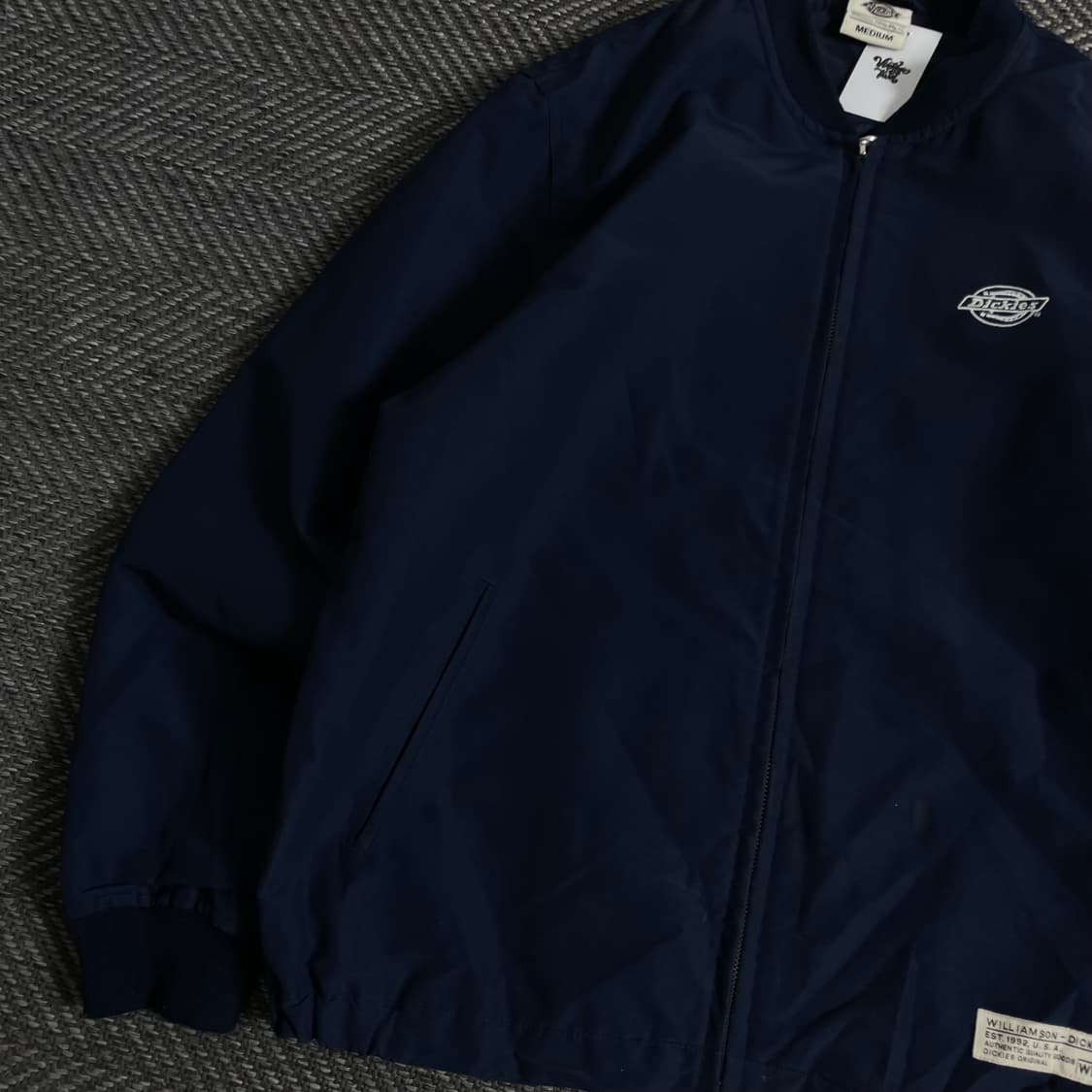 디키즈 시티 보머 빅로고 블루종 자켓y 3703 상품이미지3