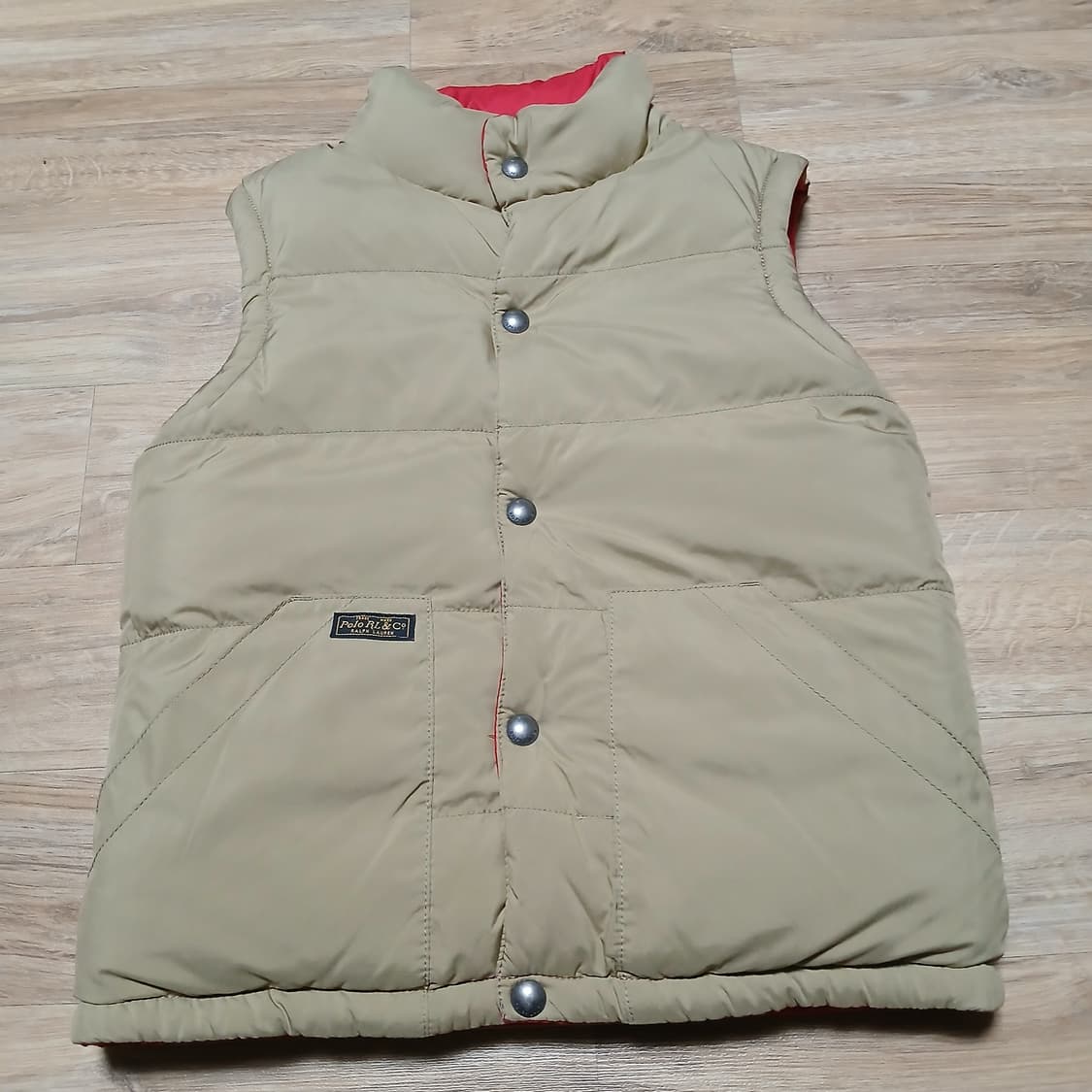 polo 키즈 폴로 랄프로렌 양면 패딩 조끼 자켓  남녀공용 상품이미지4