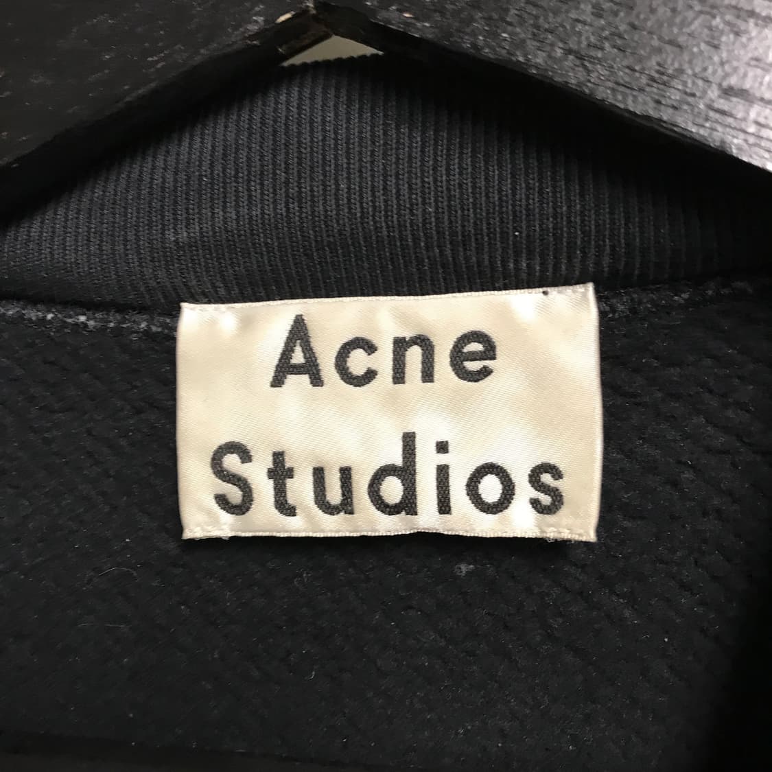 아크네스튜디오 맨투맨 블랙 M 상품이미지4