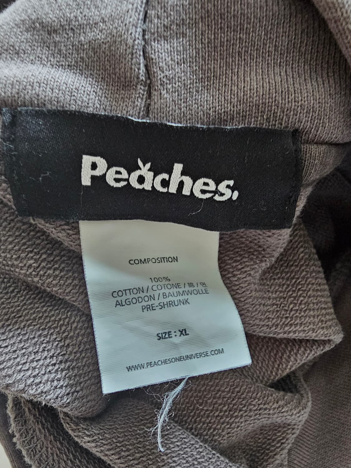 피치스 Peaches 후드티 XL 빈티지 차콜



Peaches 후드티 상품이미지4