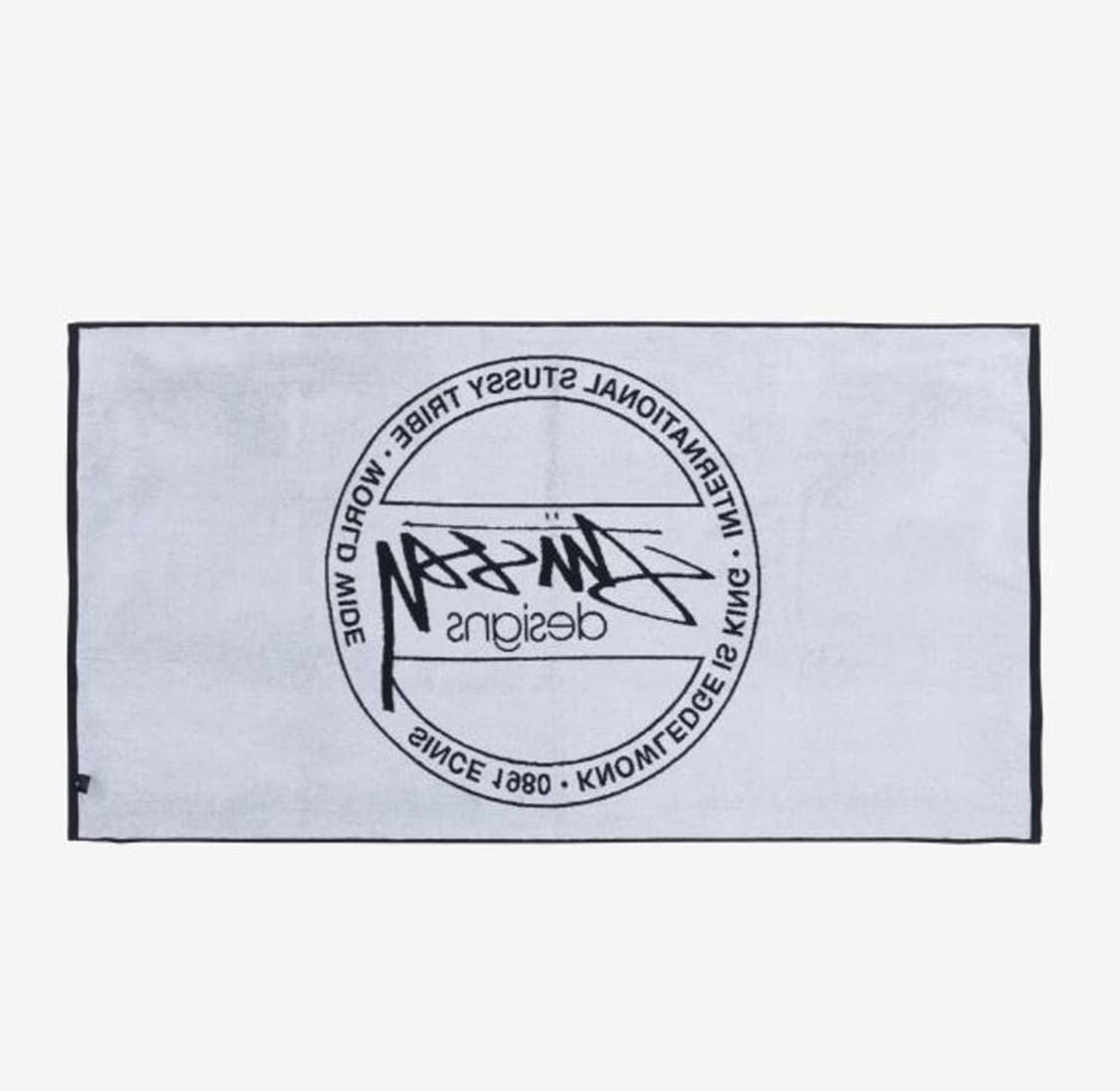 스투시 닷 자카드 타월 블랙 상품이미지2