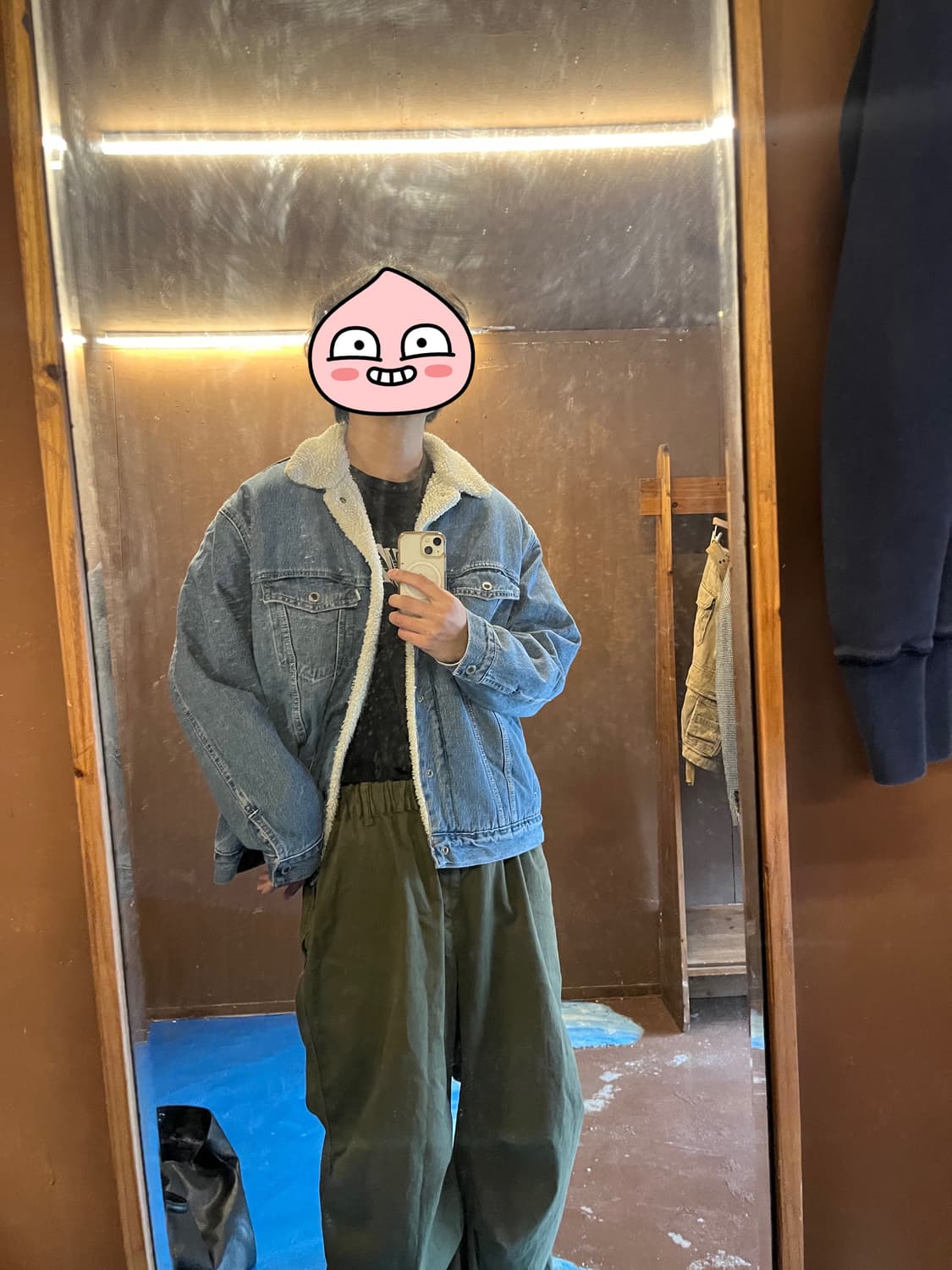 Levi's Silvertab 리바이스 실버탭 쉐르파 트러커 자켓 m 상품이미지9