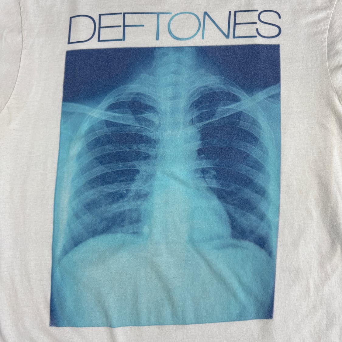 2000s Deftones 데프톤즈 엑스레이 티셔츠 2012 투어 상품이미지3