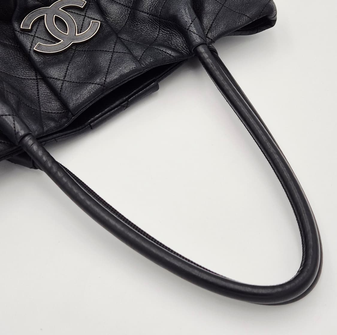 샤넬 큐브 퀼팅 슬론 스퀘어 토트 쇼퍼백 상품이미지6