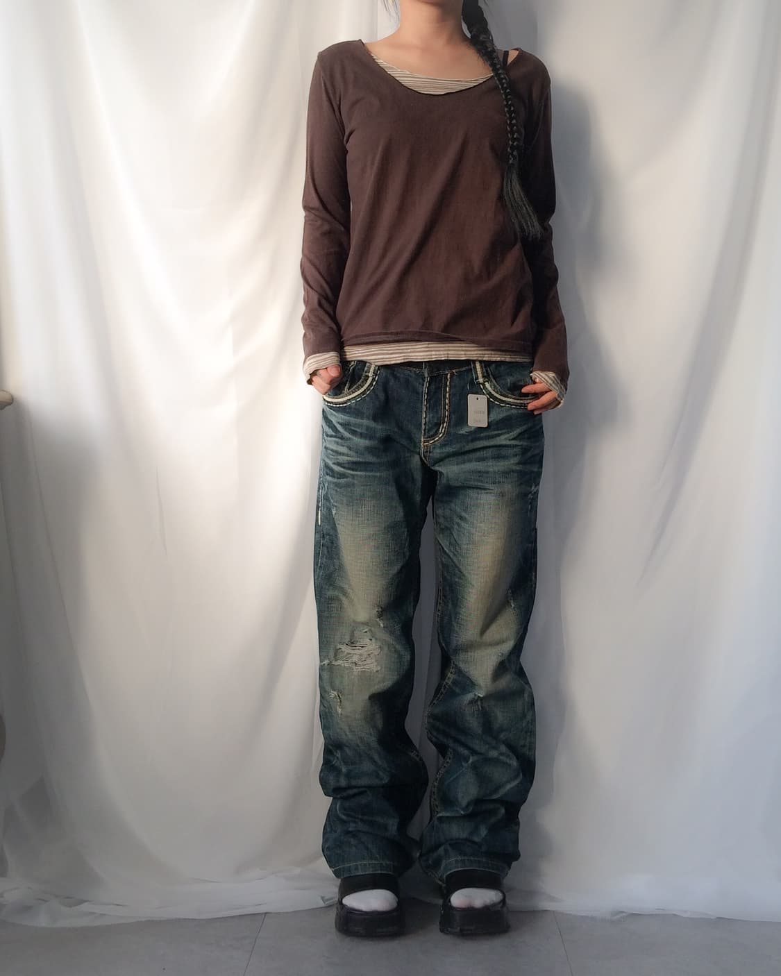 Layered point sleeve 상품이미지1