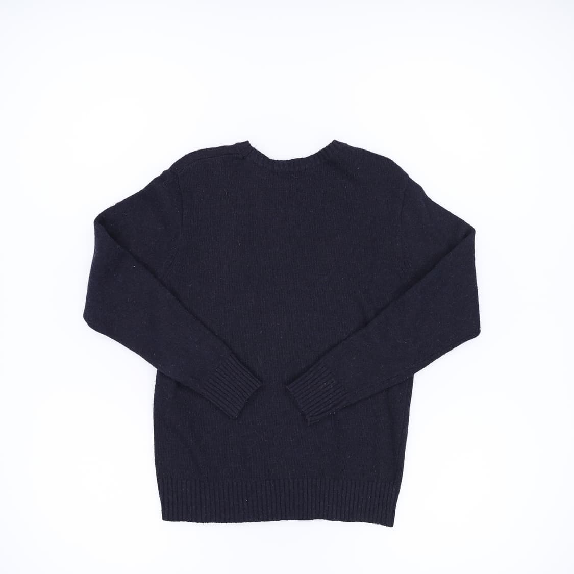 [실측확인] 고급 크루넥 패치 니트 스웨터 0106J 상품이미지2