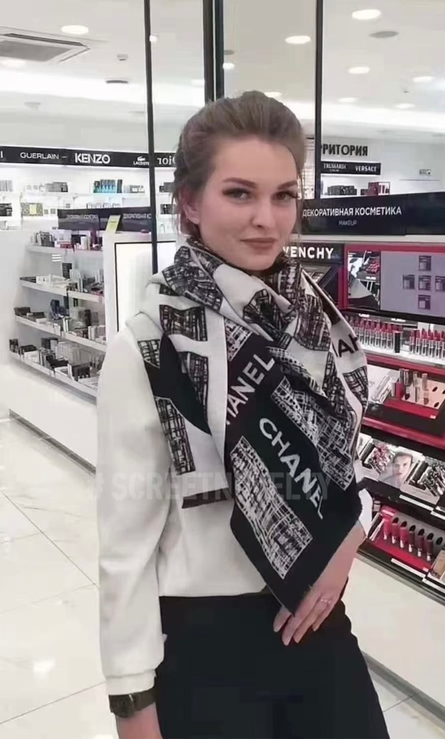  샤넬뷰티 기프트 스카프 숄 선물세트 무료배송 상품이미지1