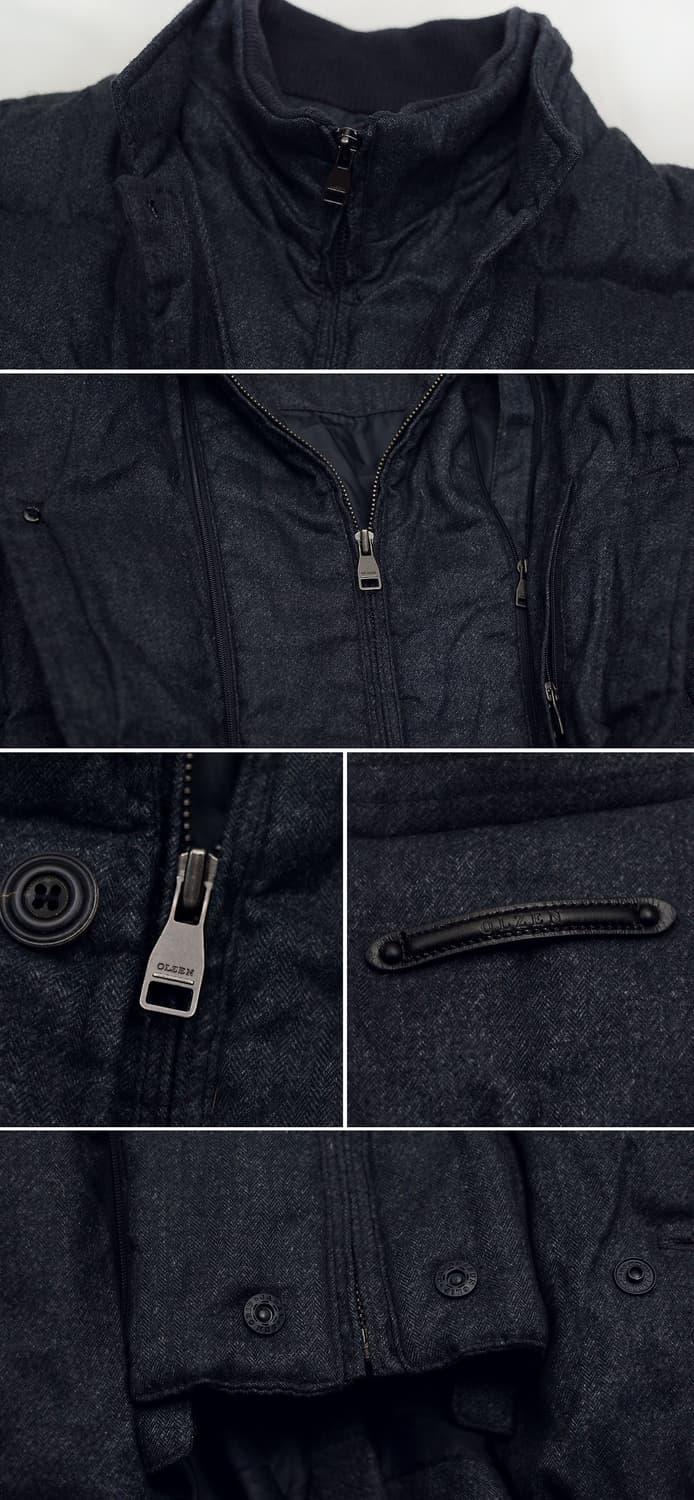 올젠 (Olzen) 메이페어 프리미엄 롱구스다운 패딩 (100-105) 상품이미지9