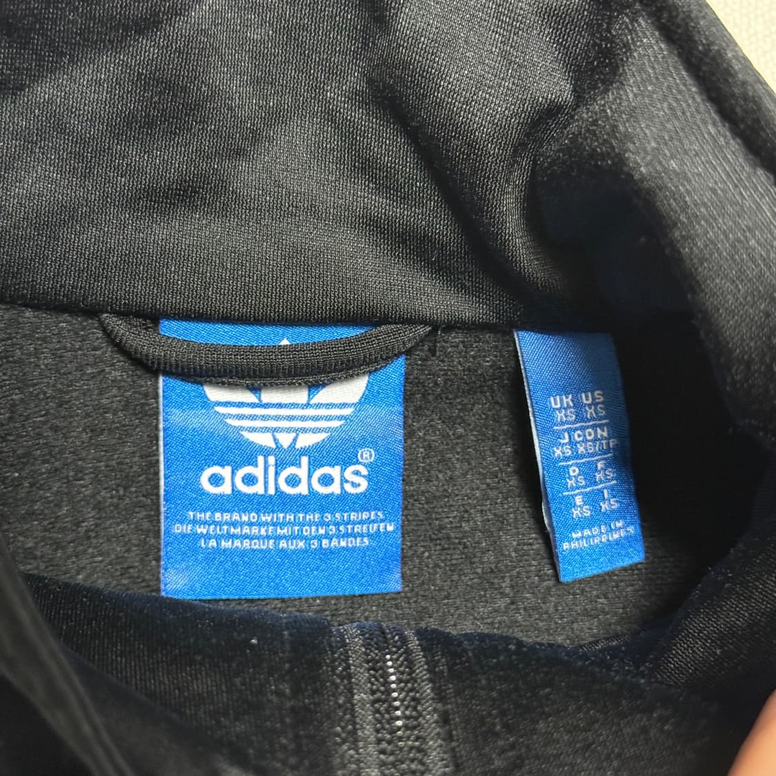 XS 아디다스 파이어버드 블랙 트랙탑  상품이미지4