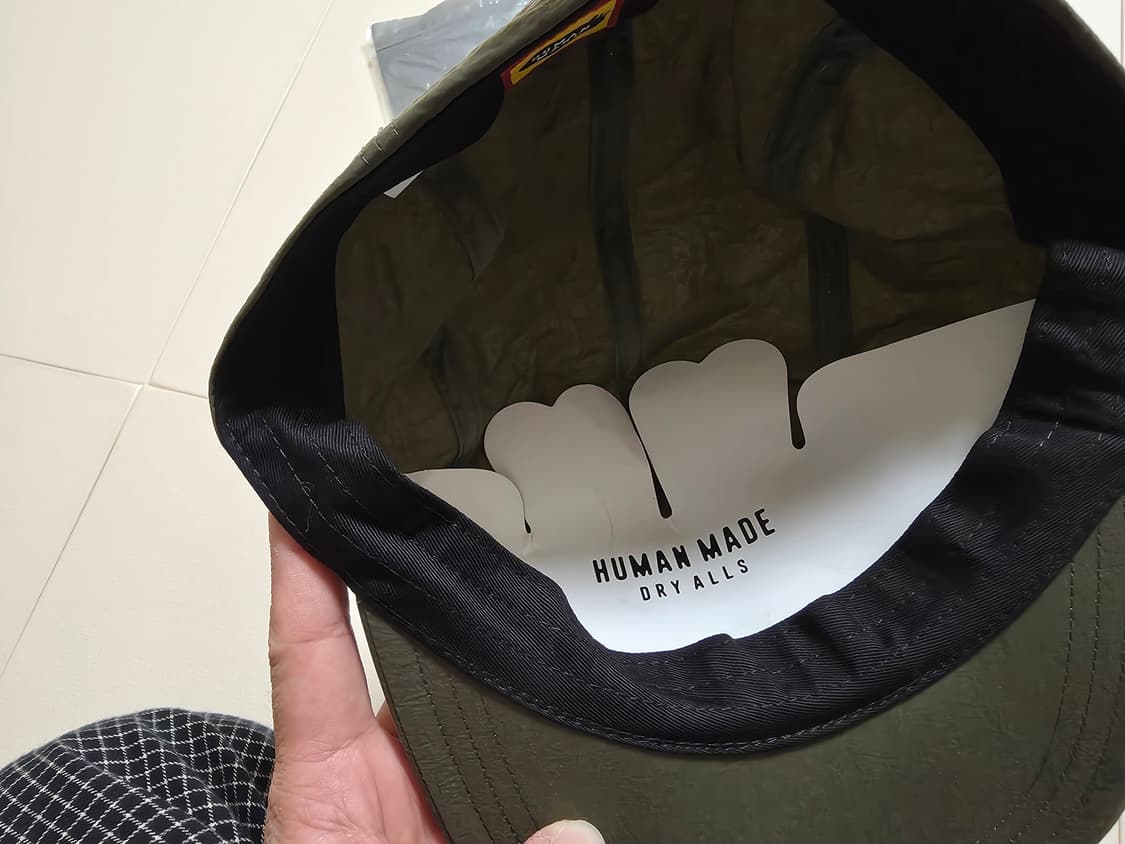 휴먼 메이드 4 패널 캠핑 캡 올리브 드랩 상품이미지3