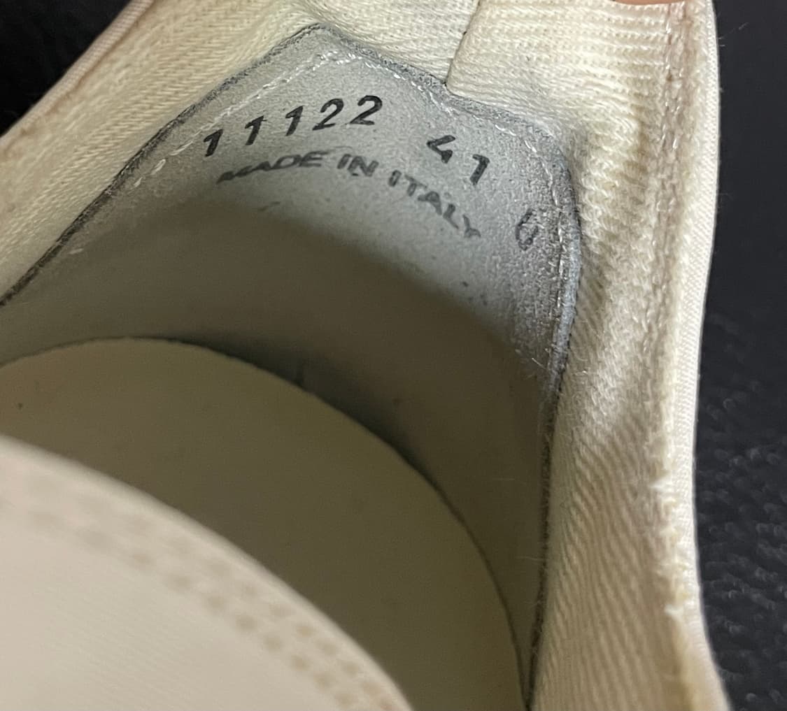 릭오웬스 캔버스 스니커즈  41 상품이미지3