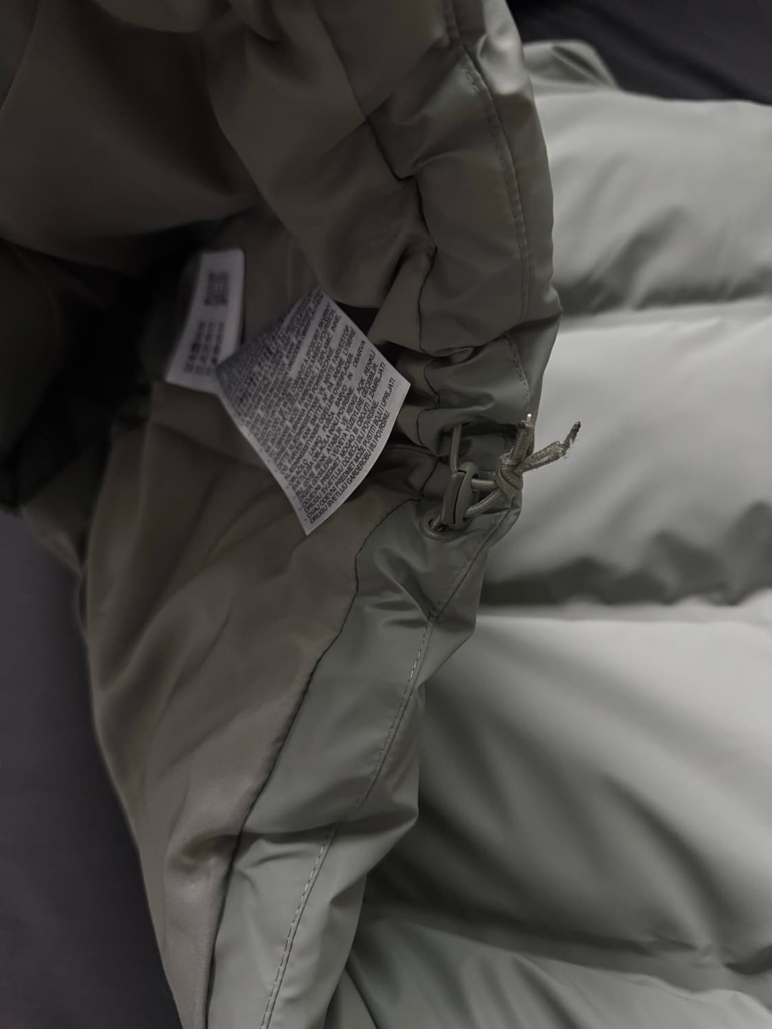 자라 패딩조끼 카키 상품이미지4