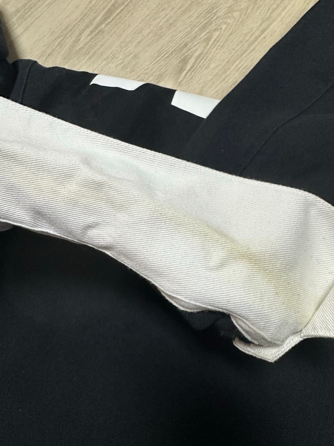 (XL)슈프림 숏 슬리브 럭비 블랙 상품이미지4