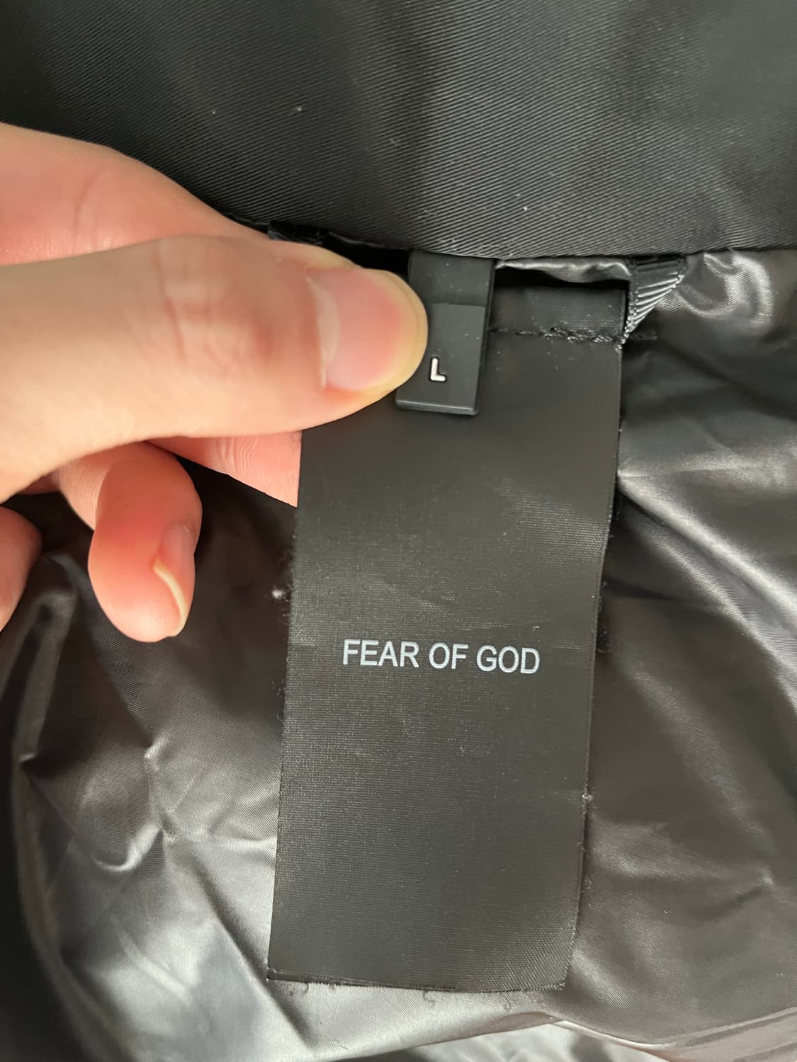 피어오브갓 6th 패딩 베스트 L 상품이미지4