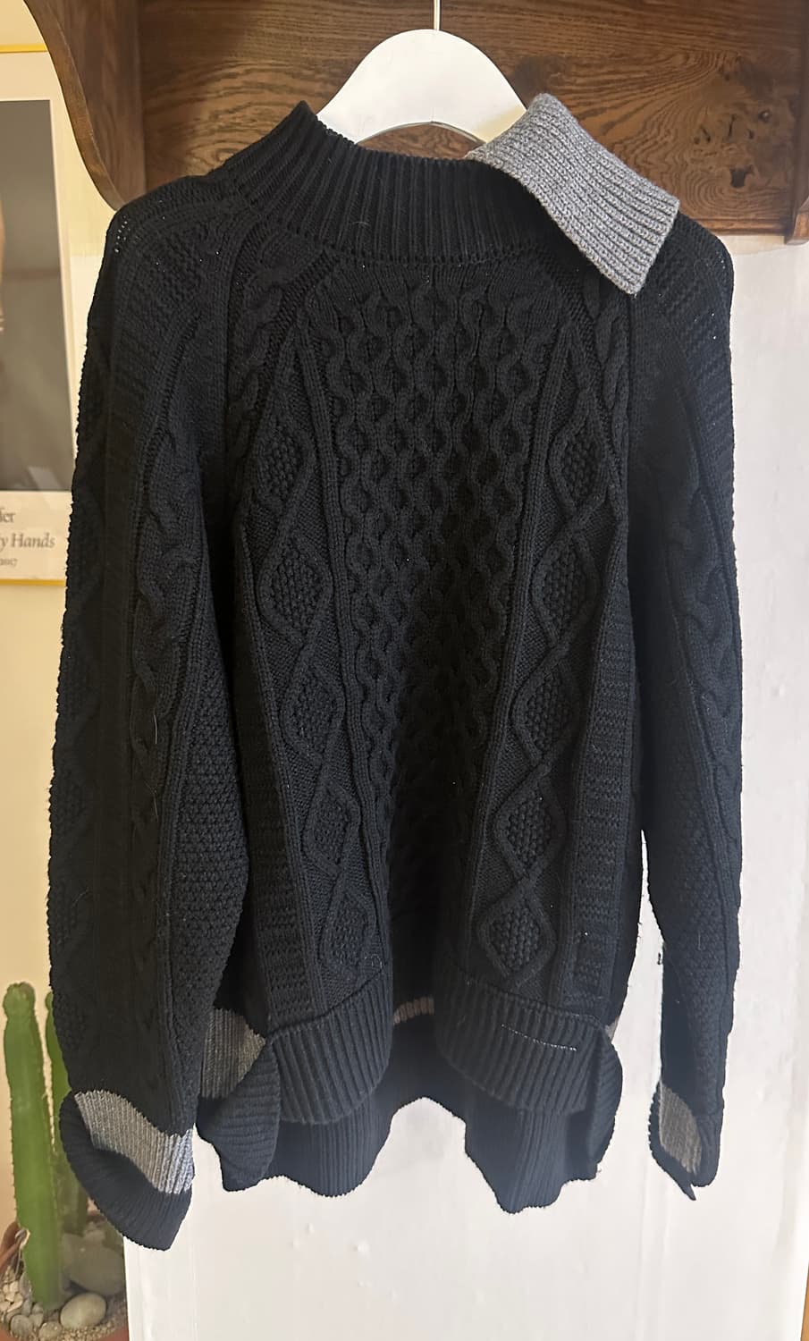 메종 미하라야스히로 케이블 니트 (F) 상품이미지1