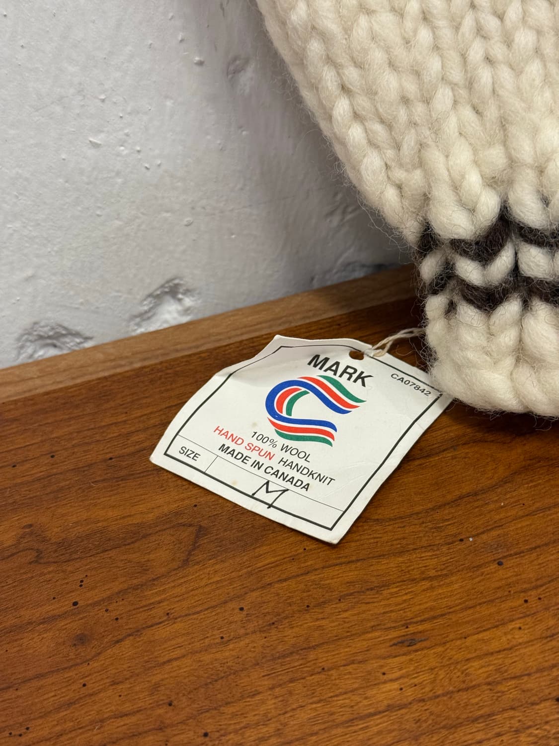 Canada Cowichan Hand Knit Wool Mittens 상품이미지4