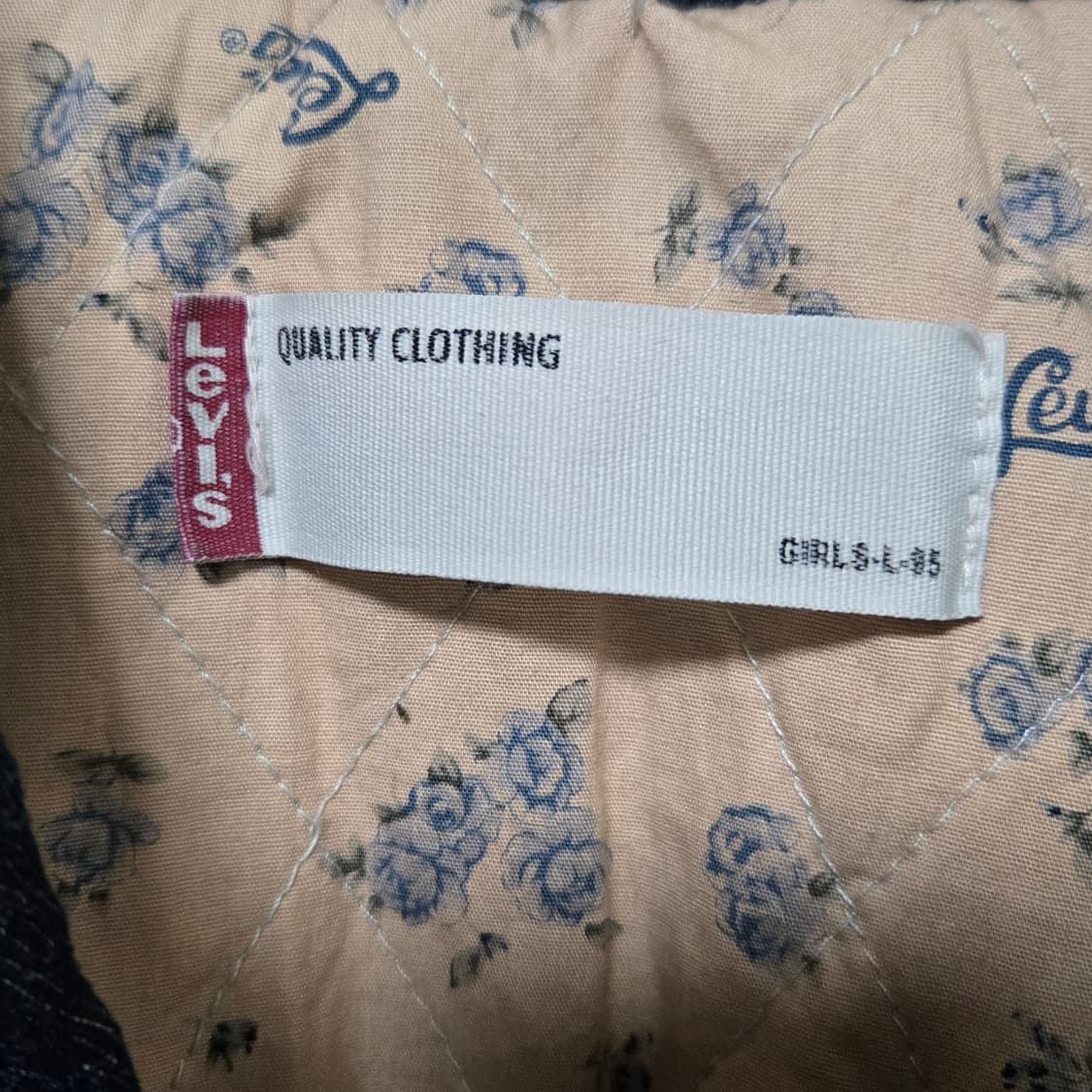 리바이스 Y2K 퀼팅 안감 데님자켓 상품이미지4