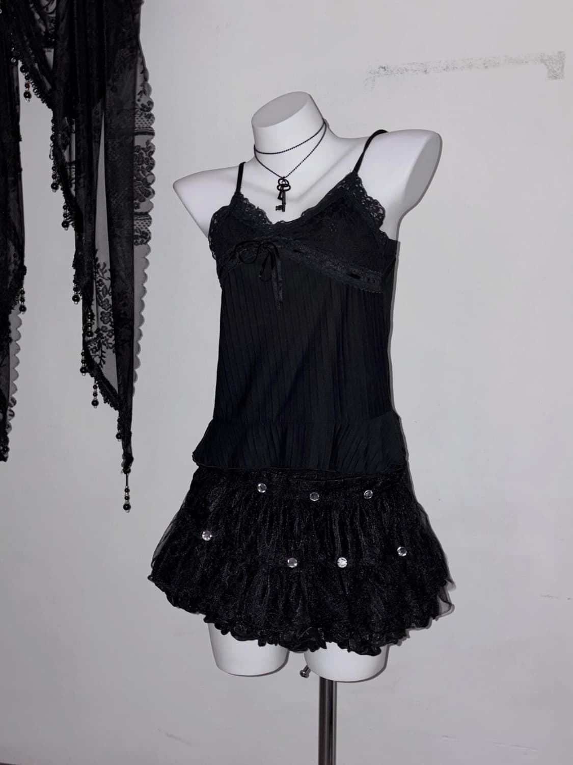 로맨틱 고스 2피스 세트 💜 소프한 다크 무드 입문으로 강추  !!! 상품이미지8