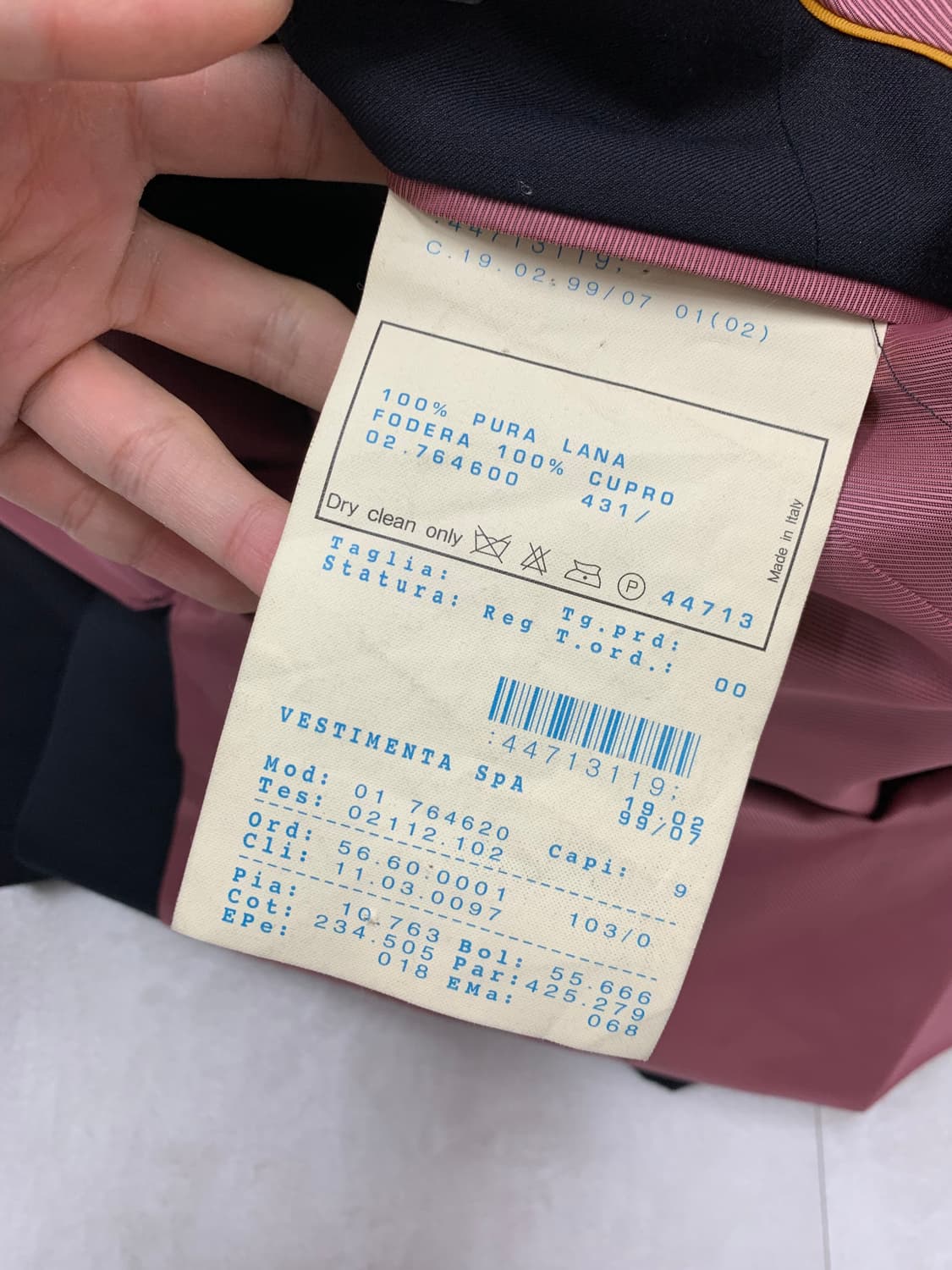 Ermenegildo zegna 블랙 블레이저 #276 상품이미지6