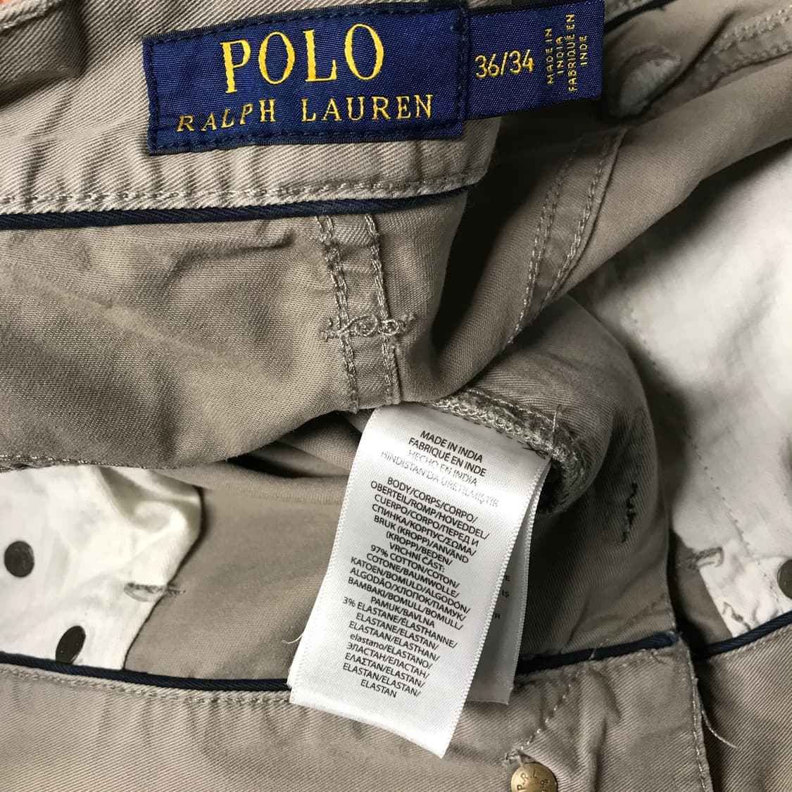 폴로 랄프로렌 그레이 팬츠 36/34 상품이미지6