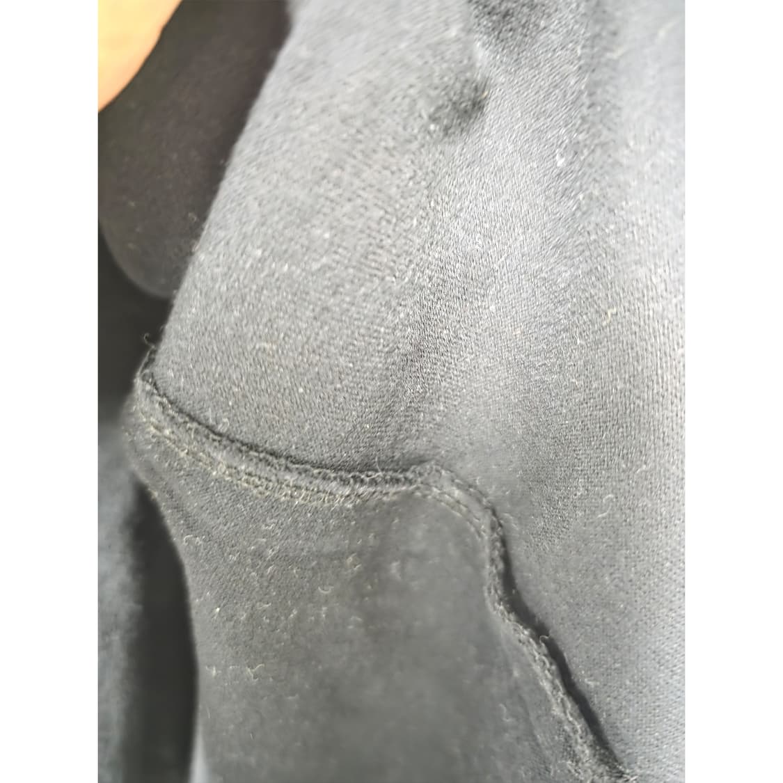 택포_ 노스페이스 블랙 긴팔 티셔츠 90 eha 상품이미지3