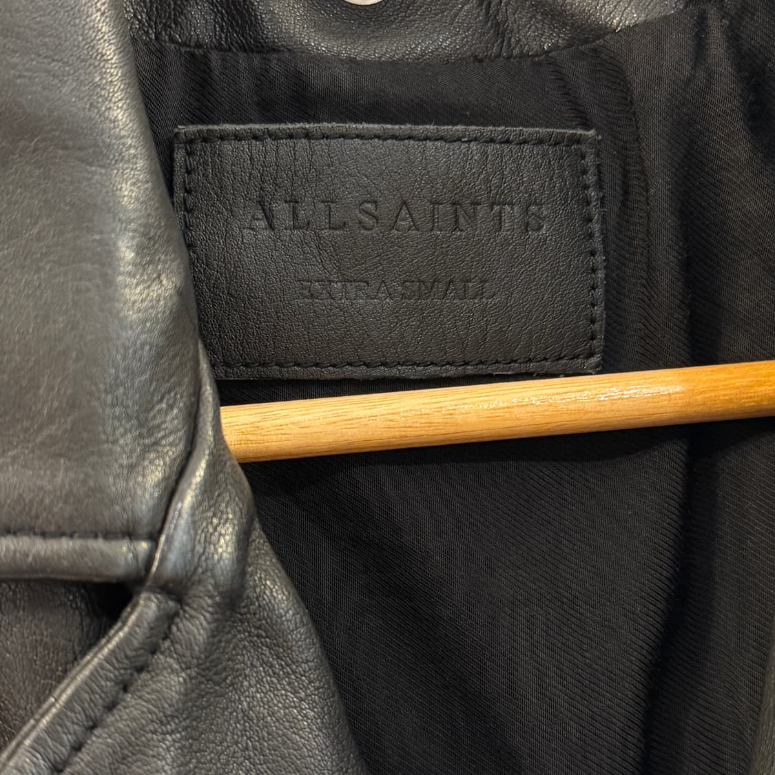 올세인츠(AllSaints) 램스킨 가죽 라이더 자켓 상품이미지6
