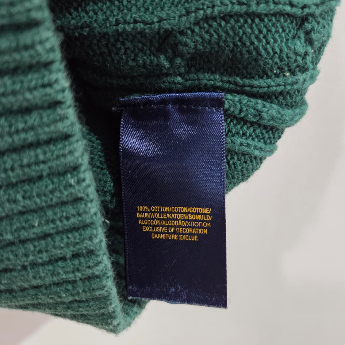 폴로랄프로렌 키즈 케이블 니트 베스트 4/4T  상품이미지4