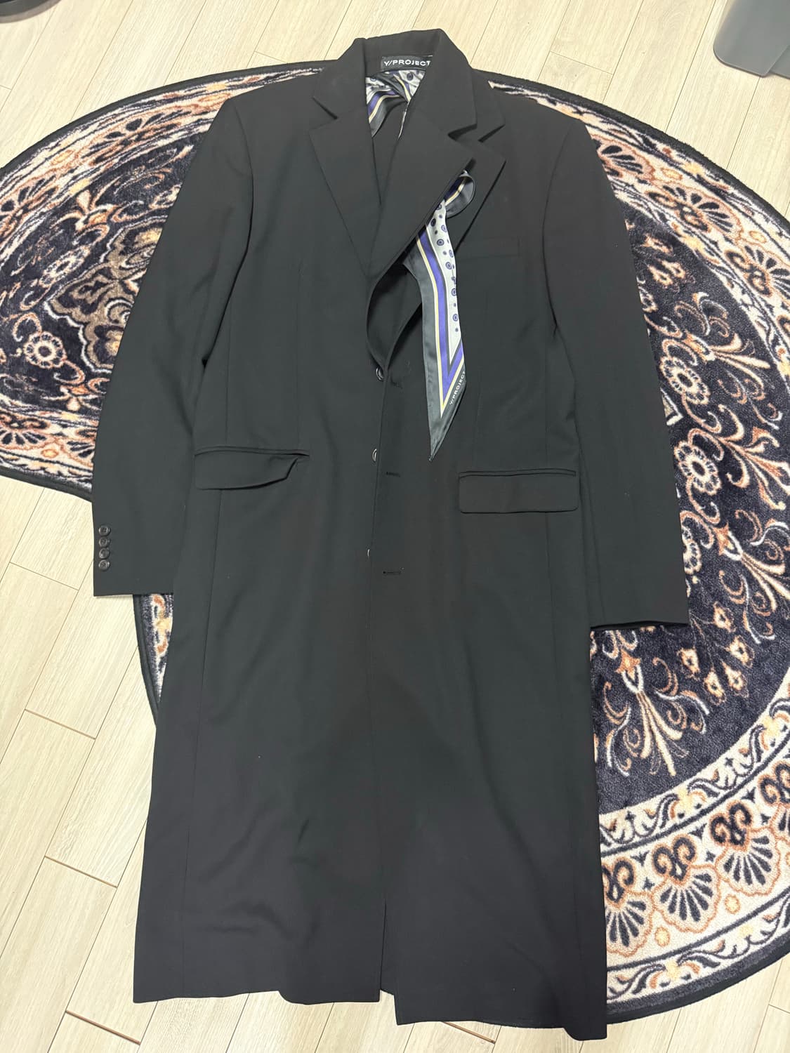 와이프로젝트 더블카라 코트 M 상품이미지1