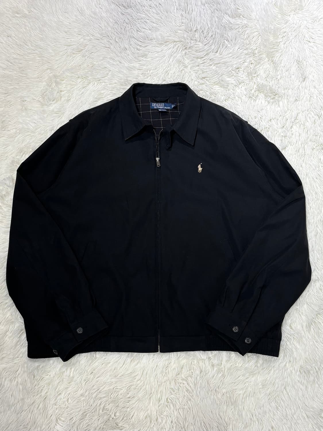폴로랄프로렌 베이지포니 블랙 스윙톱 자켓 상품이미지3