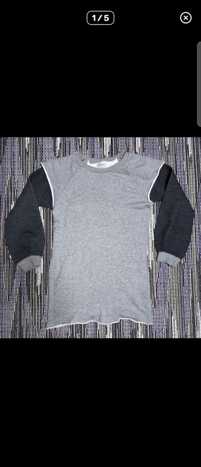 미하라 야스히로 레이어드 맨투맨 상품이미지1