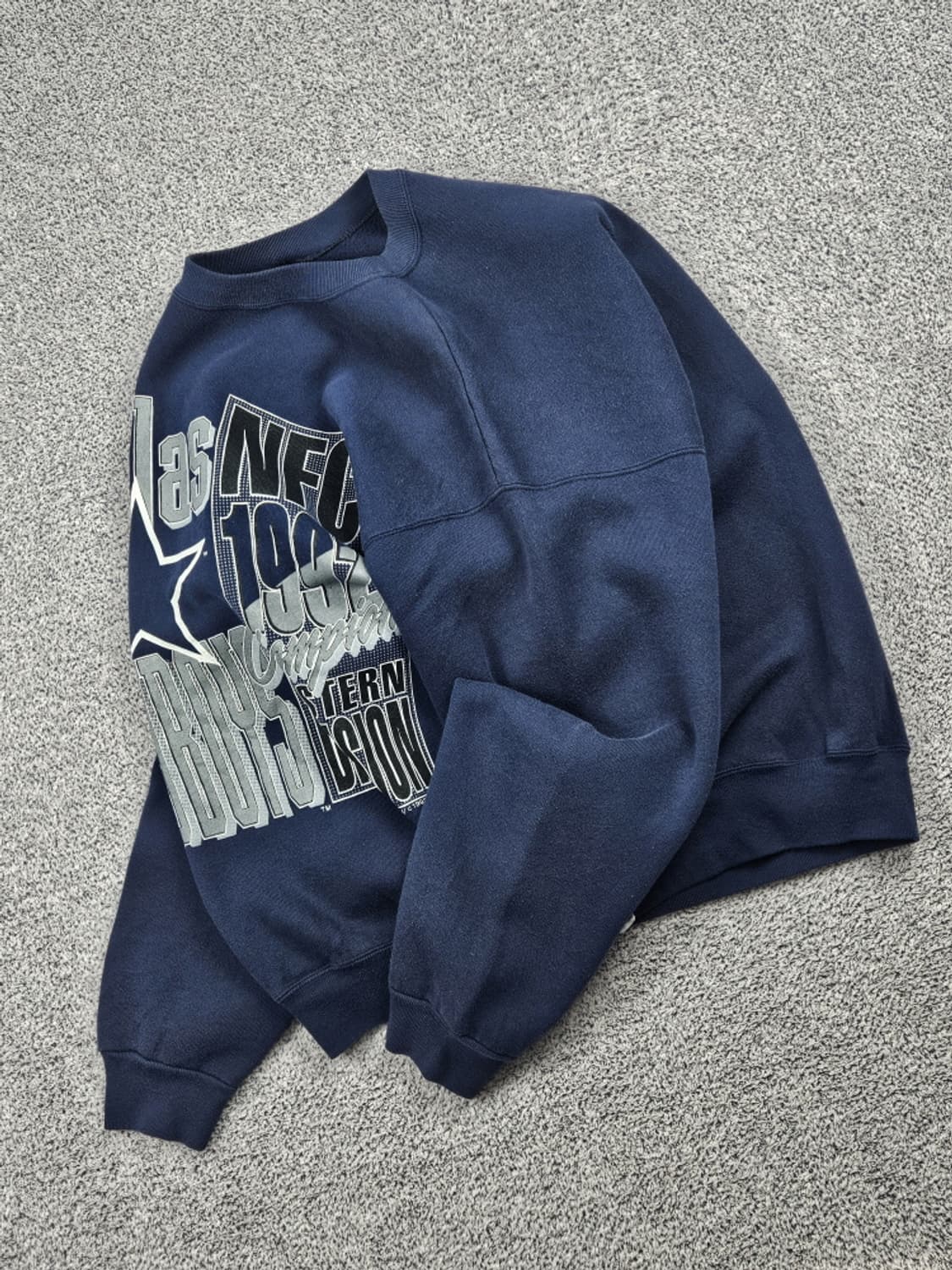 90's LOGO7 델라즈카우보이즈 스웻 맨투맨 ( XL )/ 10162 상품이미지3
