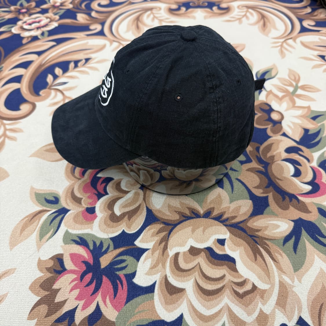 다다이즘 DADAISM 로고 볼캡(블랙,검흰) 상품이미지2