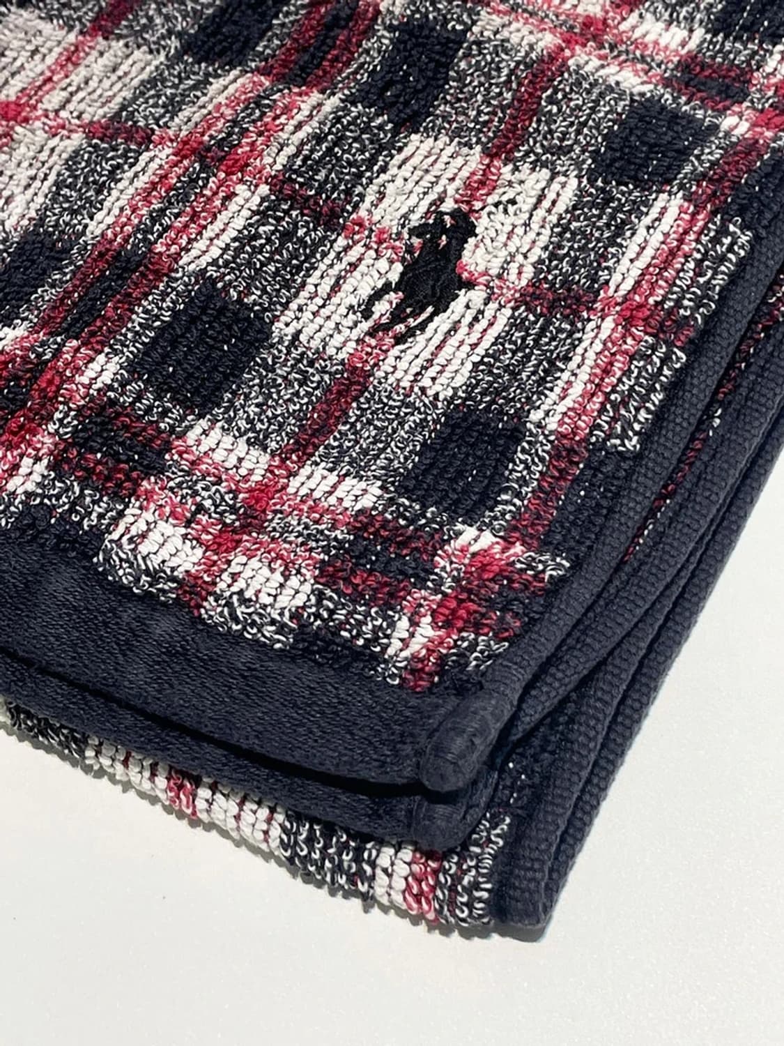 폴로 랄프로렌 00s 재팬 롱 체크 타올 A1347 상품이미지3