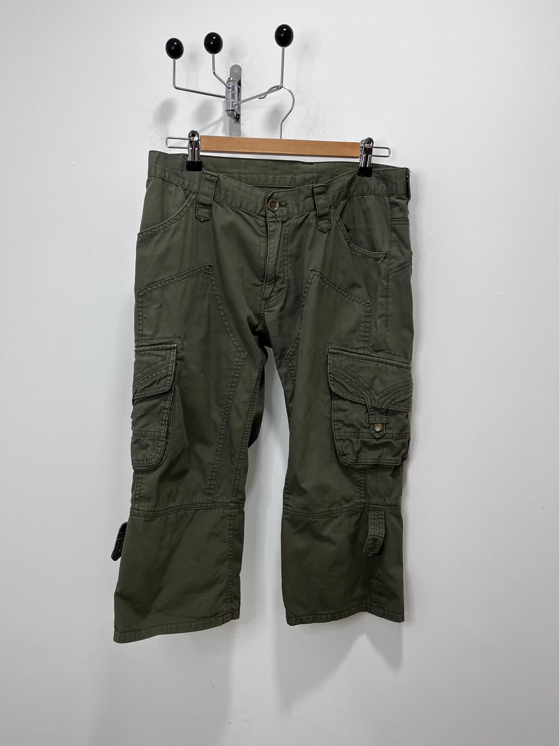 MICHEL KLEIN 펑크 카고 카프리 팬츠 상품이미지3