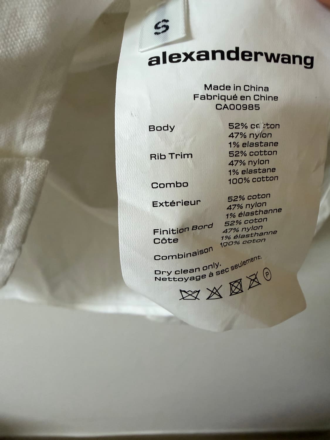 알렉산더왕 레이어드 니트 가디건 미니 원피스  상품이미지4