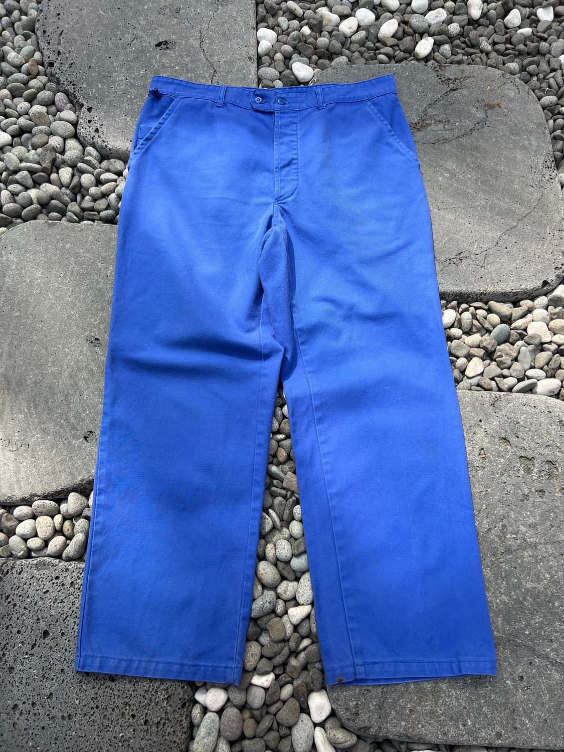 (36인치) OLD VINTAGE MOLINEL BLUE 프렌치워크팬츠 상품이미지1