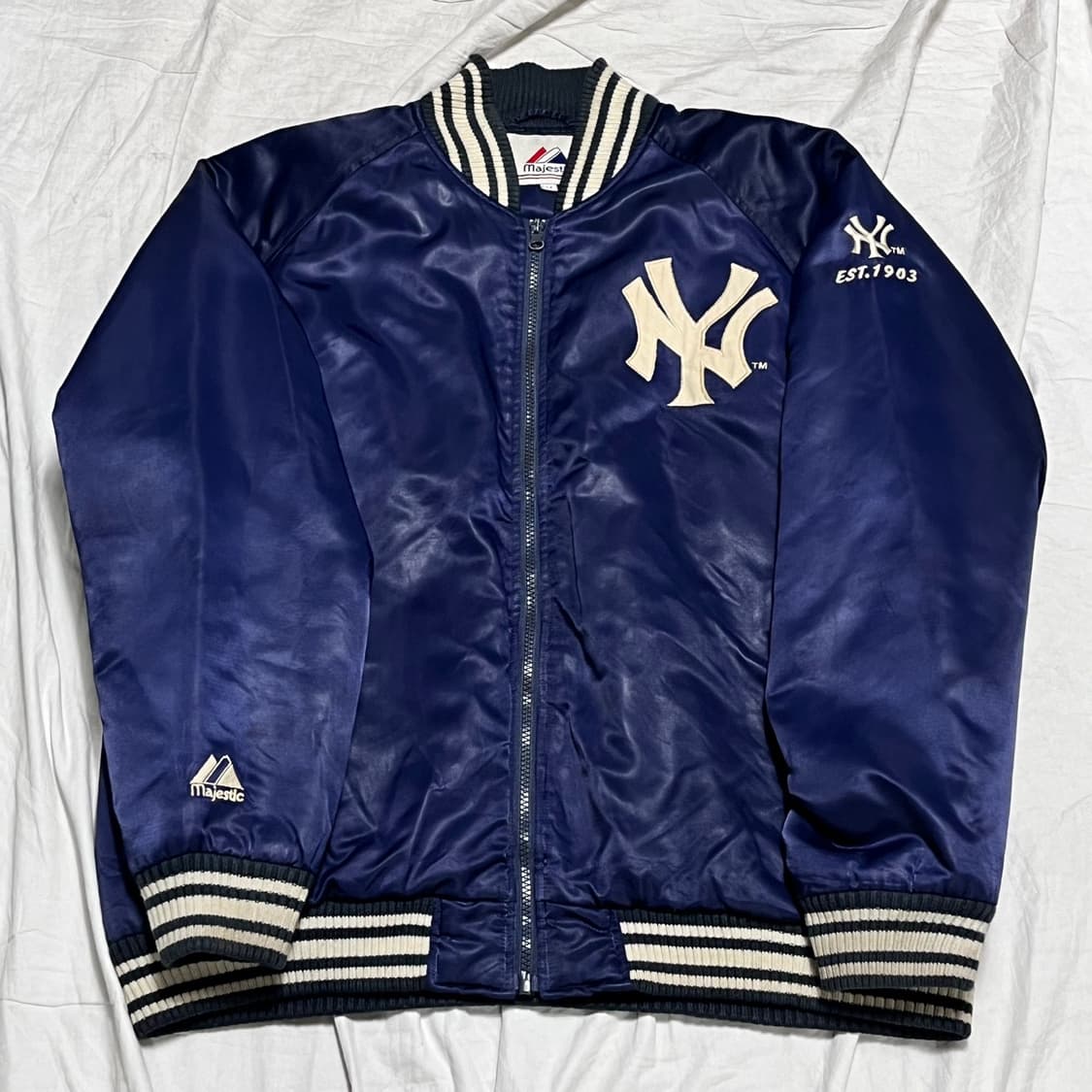 M 양키즈 마제스틱 바시티 자켓 상품이미지2