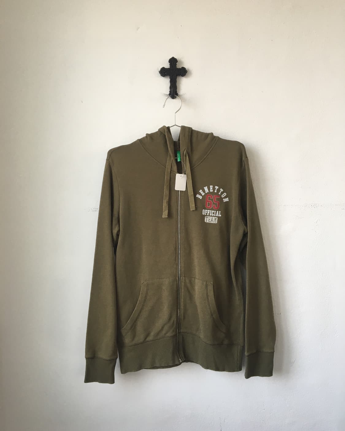 Benetton hood zip up 상품이미지2