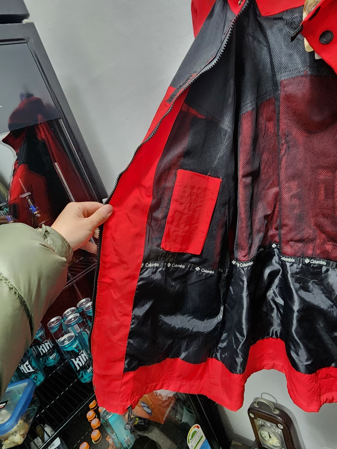 (새상품) 컬럼비아 USA 90s 손목로고 바람막이 마운틴자켓 상품이미지6