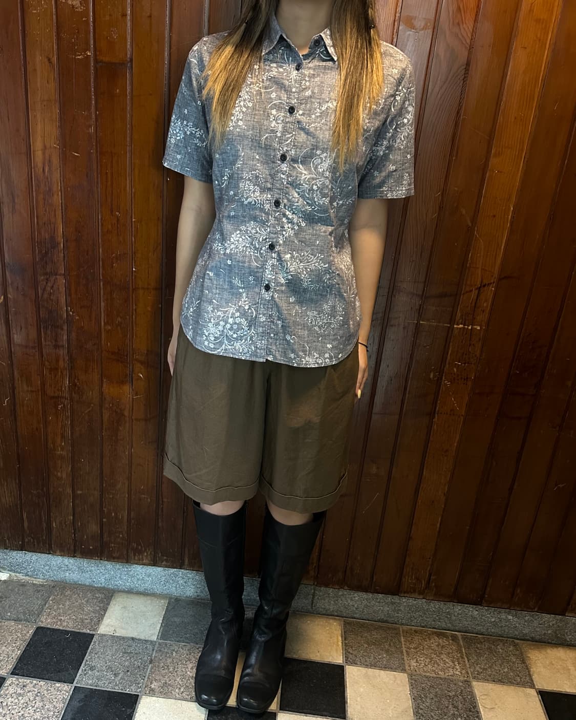 sunny clouds cotton shirt 상품이미지2
