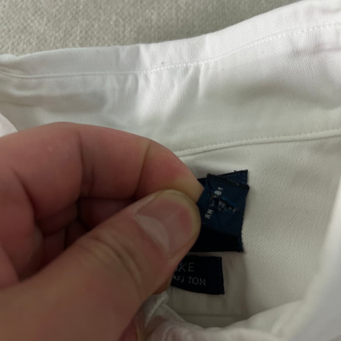 105 폴로랄프로렌 코튼 화이트 셔츠 상품이미지5